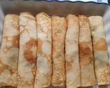 A picture of step 5 of Healthy baked spinach and feta pancakes.