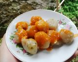 Foto langkah ke 9 dari resep Cilok isi telur dadar.