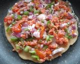 A picture of step 3 of Healthy Pizza.