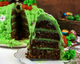 Foto del paso 12 de la receta: Tarta de zanahoria conejo de pascua