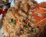 A picture of step 7 of Simple jollof.