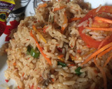 A picture of step 7 of Simple jollof.