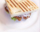 A picture of step 1 of Pizza sandwich.