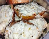 A picture of step 3 of Cheese spread garlic bread.