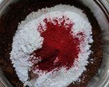 A picture of step 1 of Coffee Chocolate Cake.