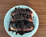 Foto langkah ke 4 dari resep Pisang Bakar Coklat.