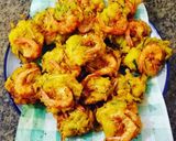 Foto langkah ke 3 dari resep Cucur Udang Rangup || Bakwan Udang Barelang (Kepri).