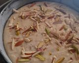 A picture of step 4 of Eggless sooji vanilla cake.