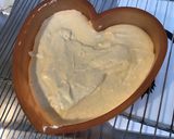 Une image de l'étape 8 de Gâteau scintillant saint Valentin à la noix de coco et vanille.