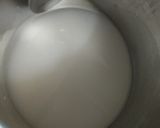 A picture of step 4 of Rose Pudding Without Gelatin / Agar Agar.