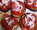 A picture of step 4 of Eggplant pizza.