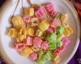 A picture of step 5 of Colourful papad/crackers.