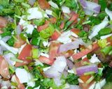 A picture of step 14 of Chinese Chaat.
