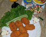 A picture of step 3 of Chicken cheese croquettes.