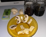 Foto del paso 2 de la receta: Caldo, ensalada y postre en Horno microondas (9 ingredientes)