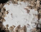Tejfölös csirke zöldségekkel recept fázis 2 fotója