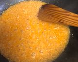 A picture of step 3 of Orange Quinoa Halwa.