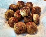 A picture of step 4 of Vegan Textured Soy Meatballs.