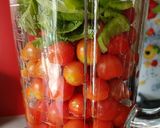 Une image de l'étape 2 de 🌿Jus de tomate basilic citron.