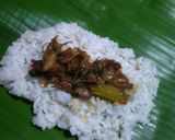 Foto langkah ke 2 dari resep Nasi Bakar Cumi Kemangi.