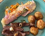 Φωτογραφία βήματος 5 της συνταγής Sirloin steak με σως βούτυρο-σκόρδο-δεντρολίβανο