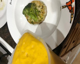 Foto del paso 9 de la receta: Crema de brócoli con medallón de merluza