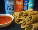 A picture of step 16 of Chicken Spring Roll.