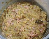 Foto del paso 4 de la receta: Tortilla de repollo con jamón al horno