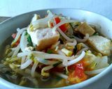 Foto langkah ke 2 dari resep Tumis tahu toge berkuah.