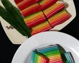 Foto langkah ke 7 dari resep Kue Lapis Pelangi.