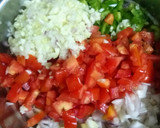 तिरंगा वेज सैंडविच(tiranga veg sandwich recipe in hindi) रेसिपी चरण 1 फोटो