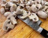 Japán gombabulgur recept fázis 1 fotója