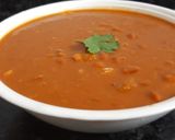 A picture of step 4 of Rajma Chawal.
