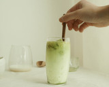 Foto del paso 2 de la receta: Té matcha con leche