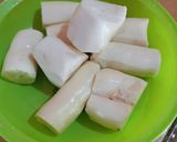 Foto langkah ke 1 dari resep Kolot Singkong (Singkong Saus Gula Merah).