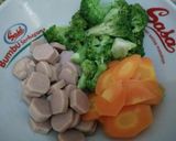Foto langkah ke 1 dari resep Tumis Brokoli Sosis.