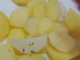 جبن كومومبار وبطاطا محمرة 🥔🧀