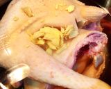 Hình bước làm 1 của món Gỏi Bưởi Gà