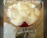 A picture of step 1 of Trifle Pudding.