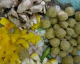 A picture of step 3 of Soya pulao.