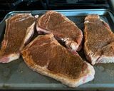A picture of step 2 of Mongolian Glazed Steak.