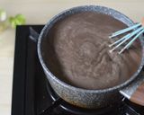 Foto langkah ke 5 dari resep Puding Brownies Roti Tawar.