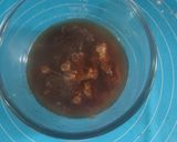 A picture of step 2 of Ragi Chocolate Cake.