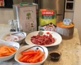 Foto del paso 1 de la receta: Ternera en salsa teriyaki con arroz basmati