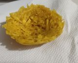 A picture of step 4 of Green Plantain Baskets Filled with Tuna Salad.