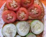 Cucumber, Tomato sandwich recipe step 3 photo