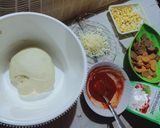 Foto langkah ke 4 dari resep Pizza rumahan.