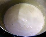 A picture of step 2 of Rosho Puli Pithe with Khejur Gur.