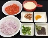 A picture of step 1 of Healthy Breakfast- Rava Upma.