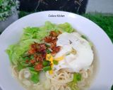 Foto langkah ke 5 dari resep Mie Tektek Kuah Bening.